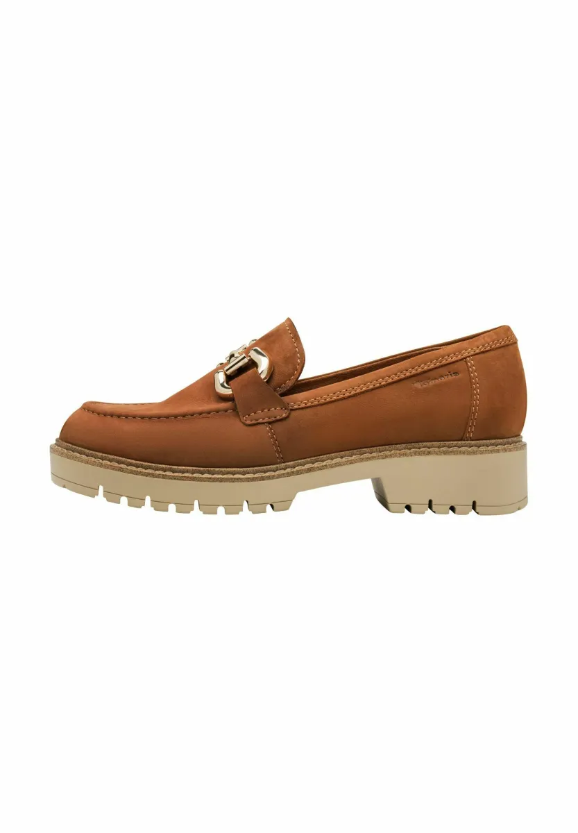 Slipper - cognac