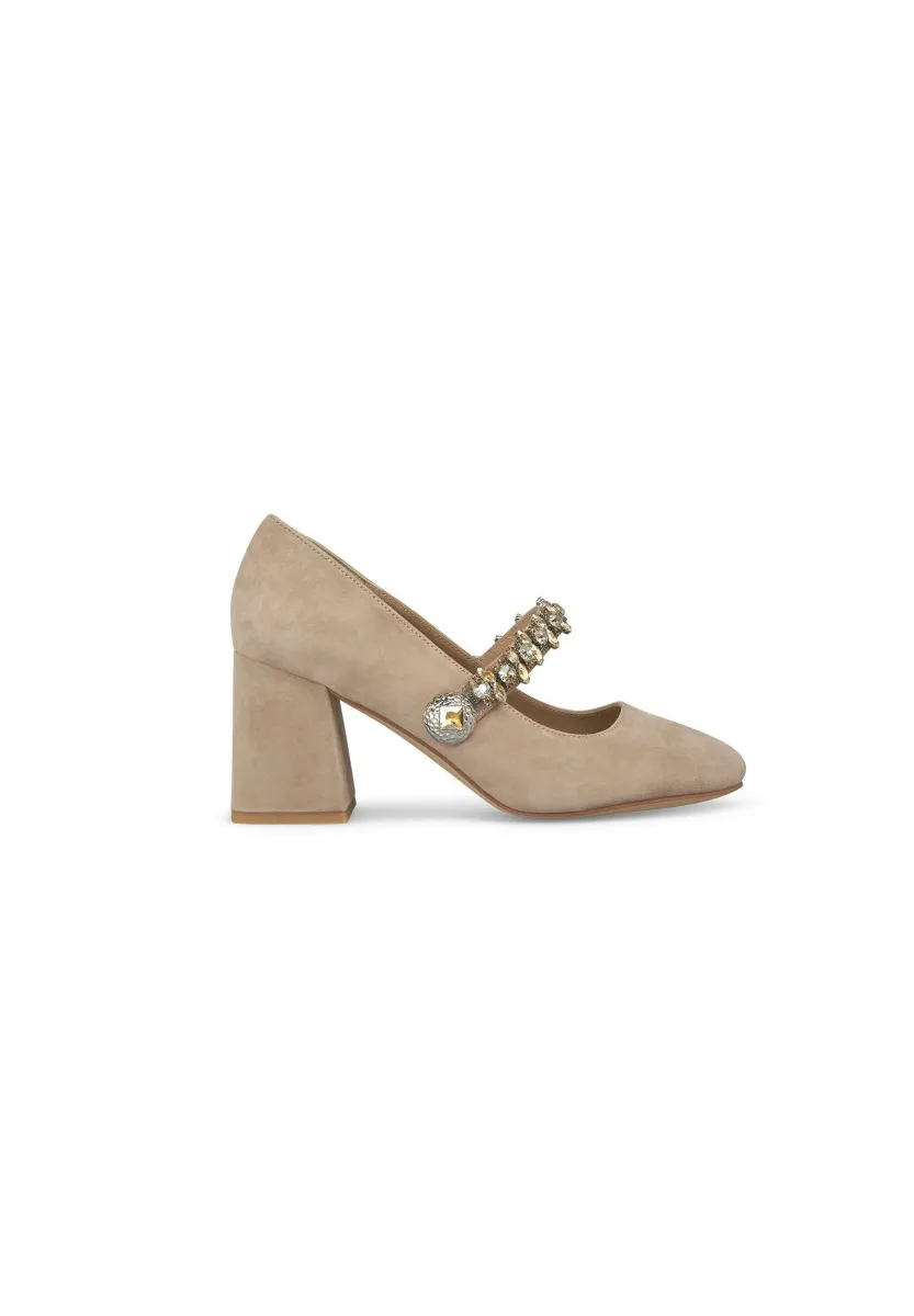Slipper - marrón jaspeado