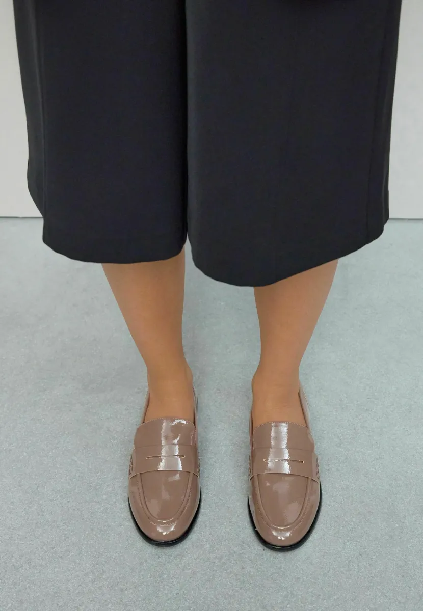 Slipper - mocha brown