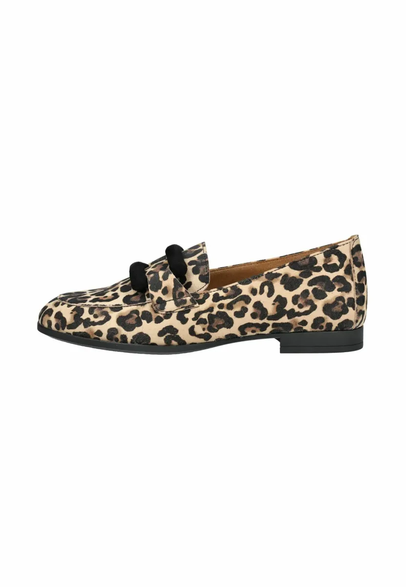 Slipper - natur schwarz