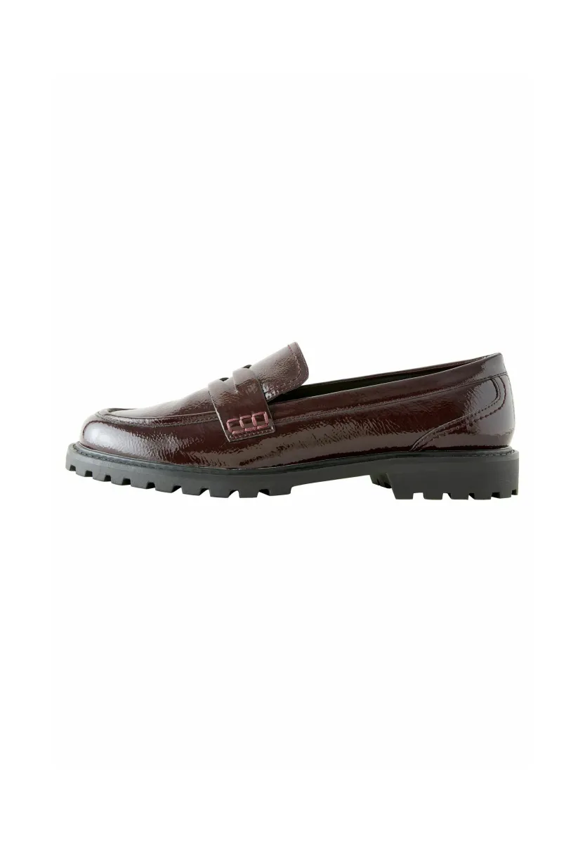 Slipper - new burgundy red
