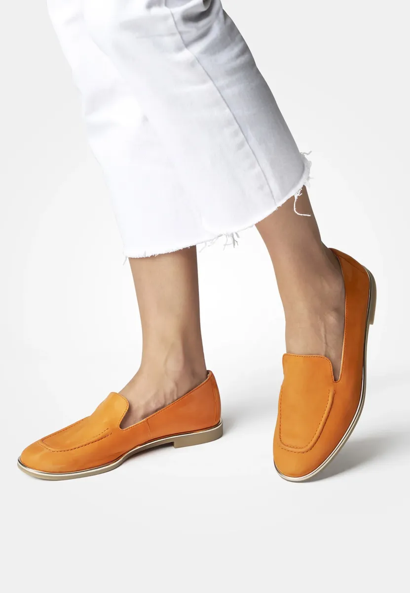 Slipper - royal nubuk papaya