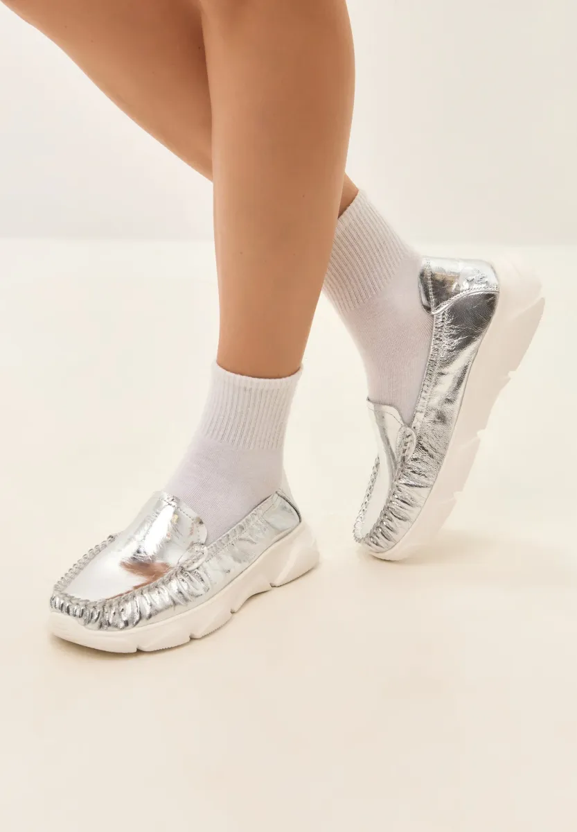 Slipper - silver