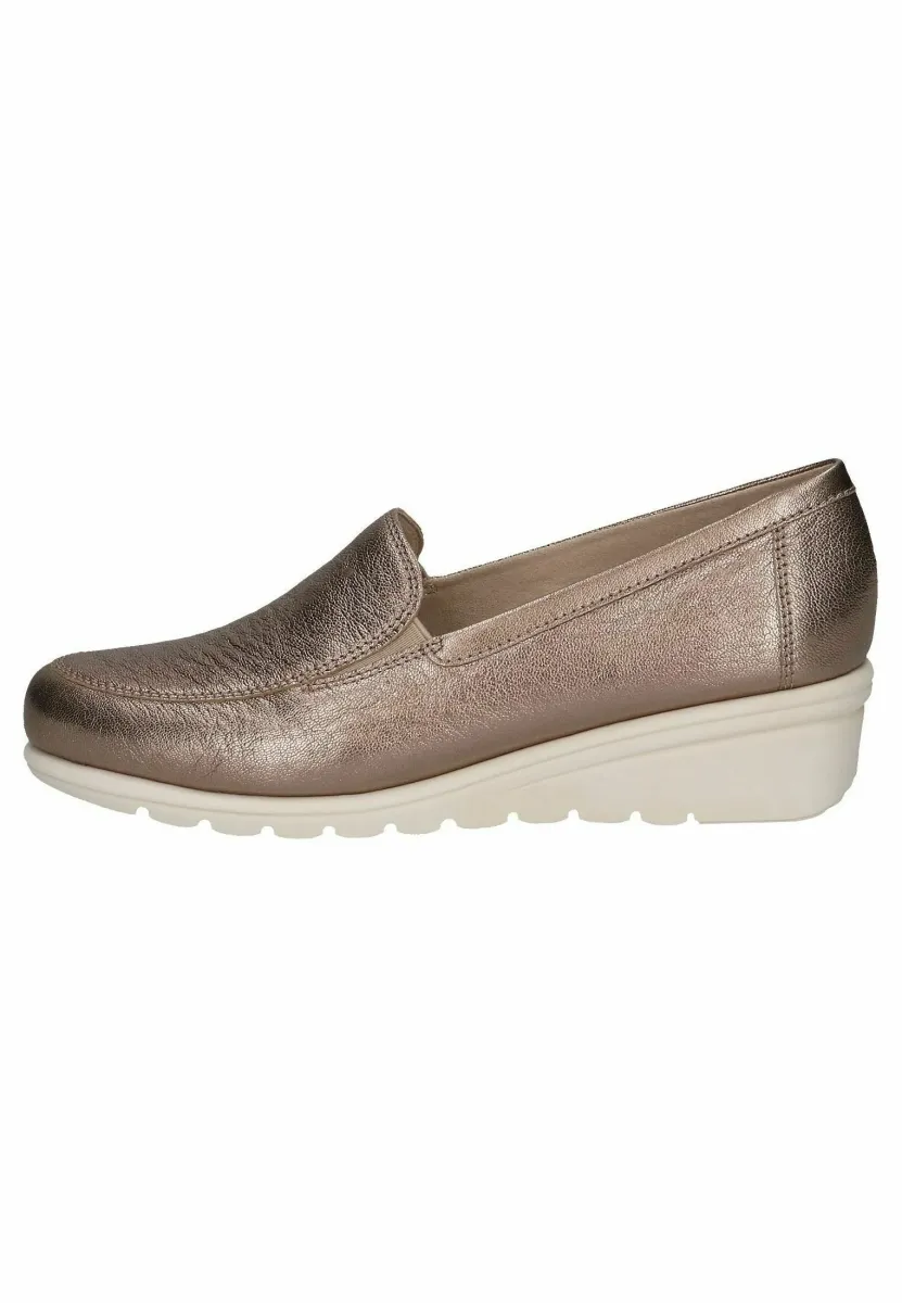 Slipper - taupe metallic