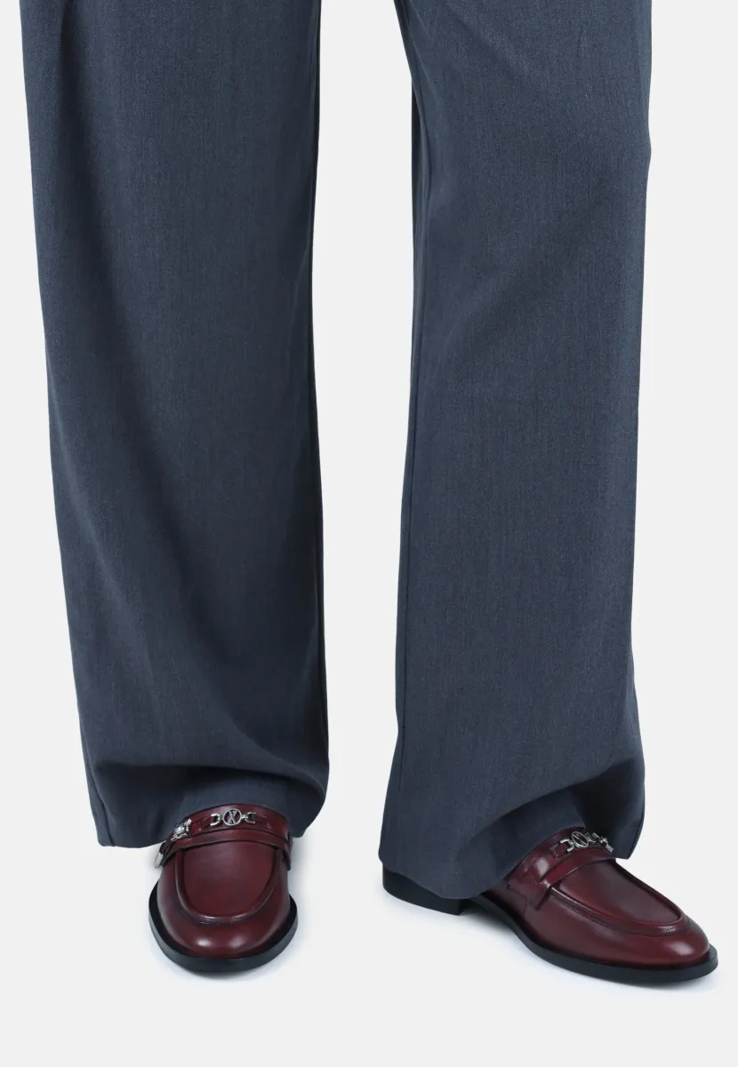 Slipper - winter oxblood