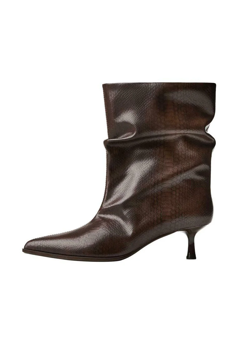 SLOUCHY KITTEN - Stiefelette - brown