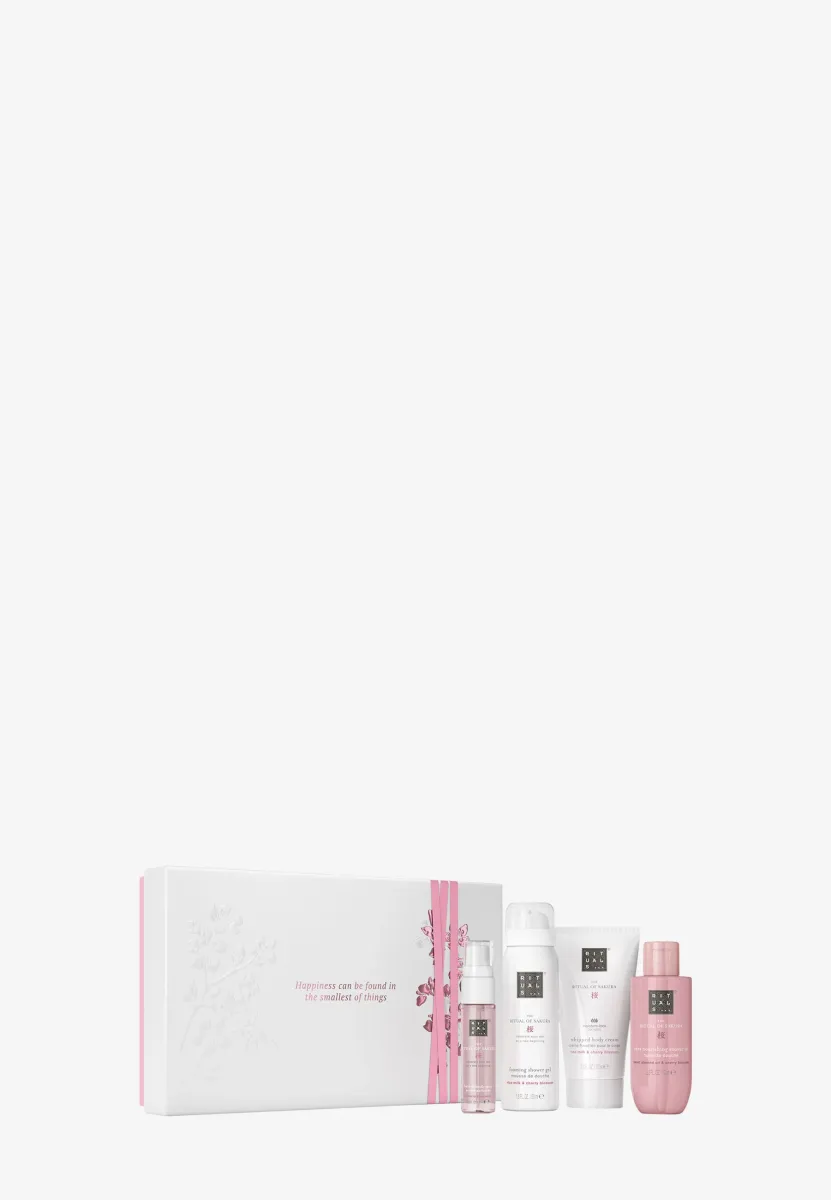 SMALL BATH & BODY GIFT SET - THE RITUAL OF SAKURA  - FLORAL - CHERRY BLOSSOM & RICE MILK - Körperpflegeset