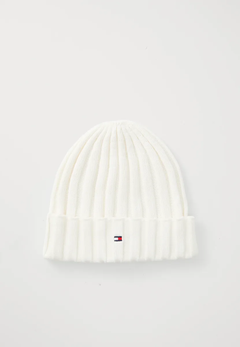 SMALL FLAG BEANIE UNISEX - Mütze - ancient white