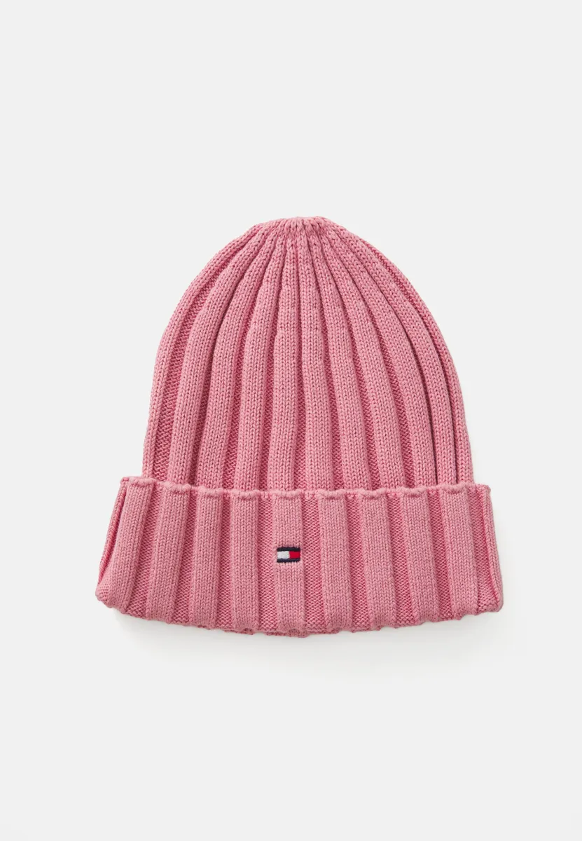 SMALL FLAG BEANIE UNISEX - Mütze - mystic pink