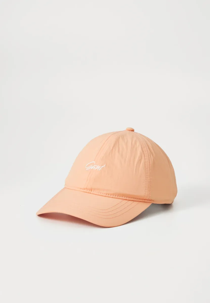 SMALL GRAPHIC CRINKLED UNISEX - Cap - peachy orange