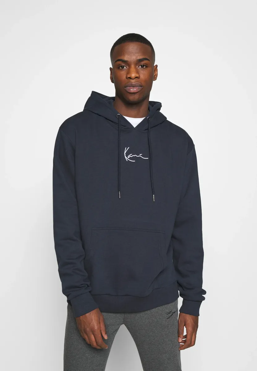SMALL SIGNATURE HOODIE - Kapuzenpullover - navy