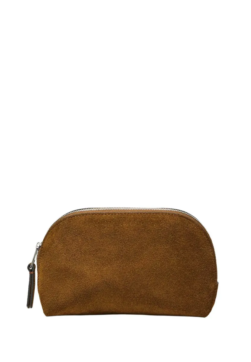 SMALL SPLIT TOILETRY - Kosmetiktasche - brown
