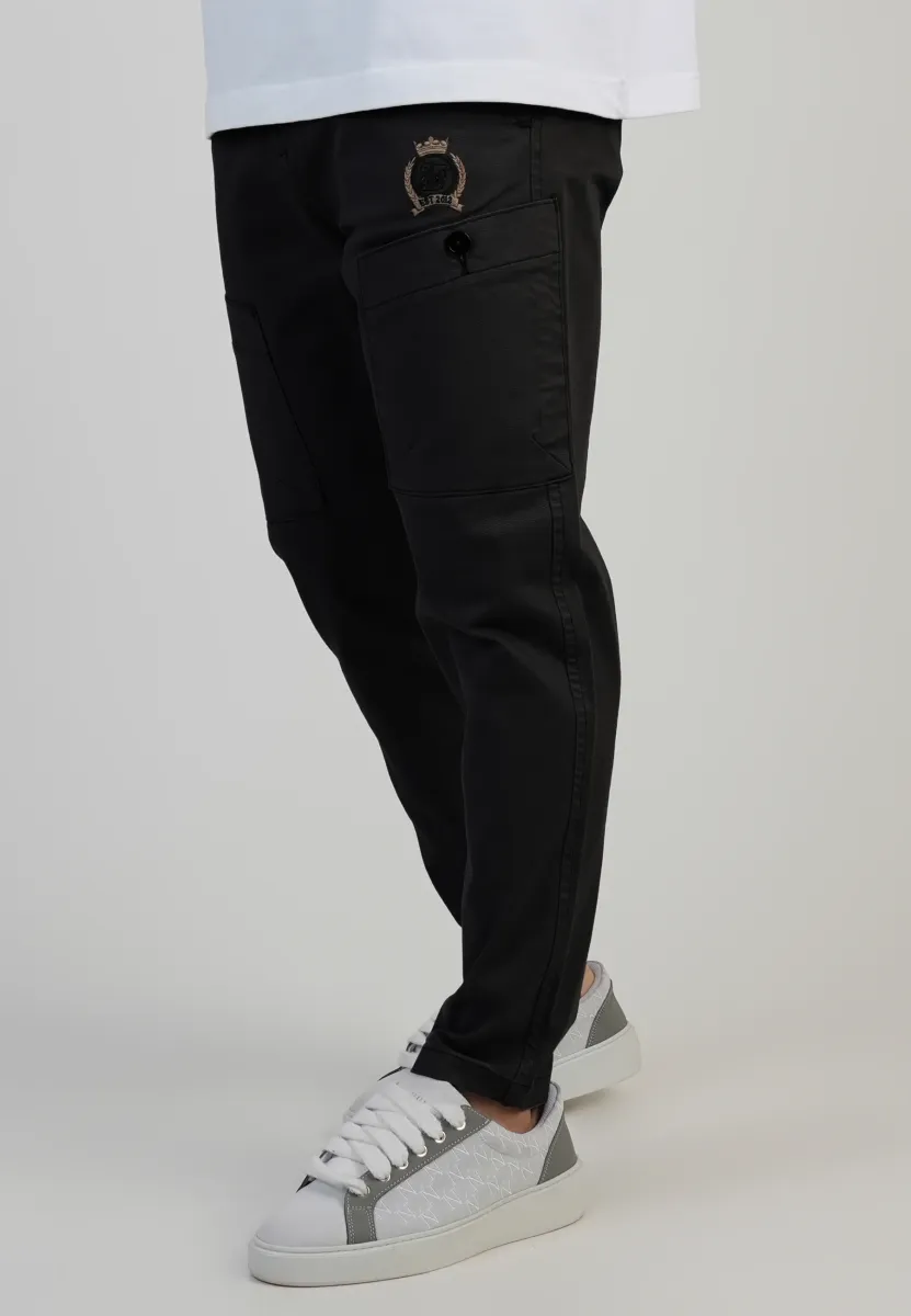 SMART - Cargohose - black