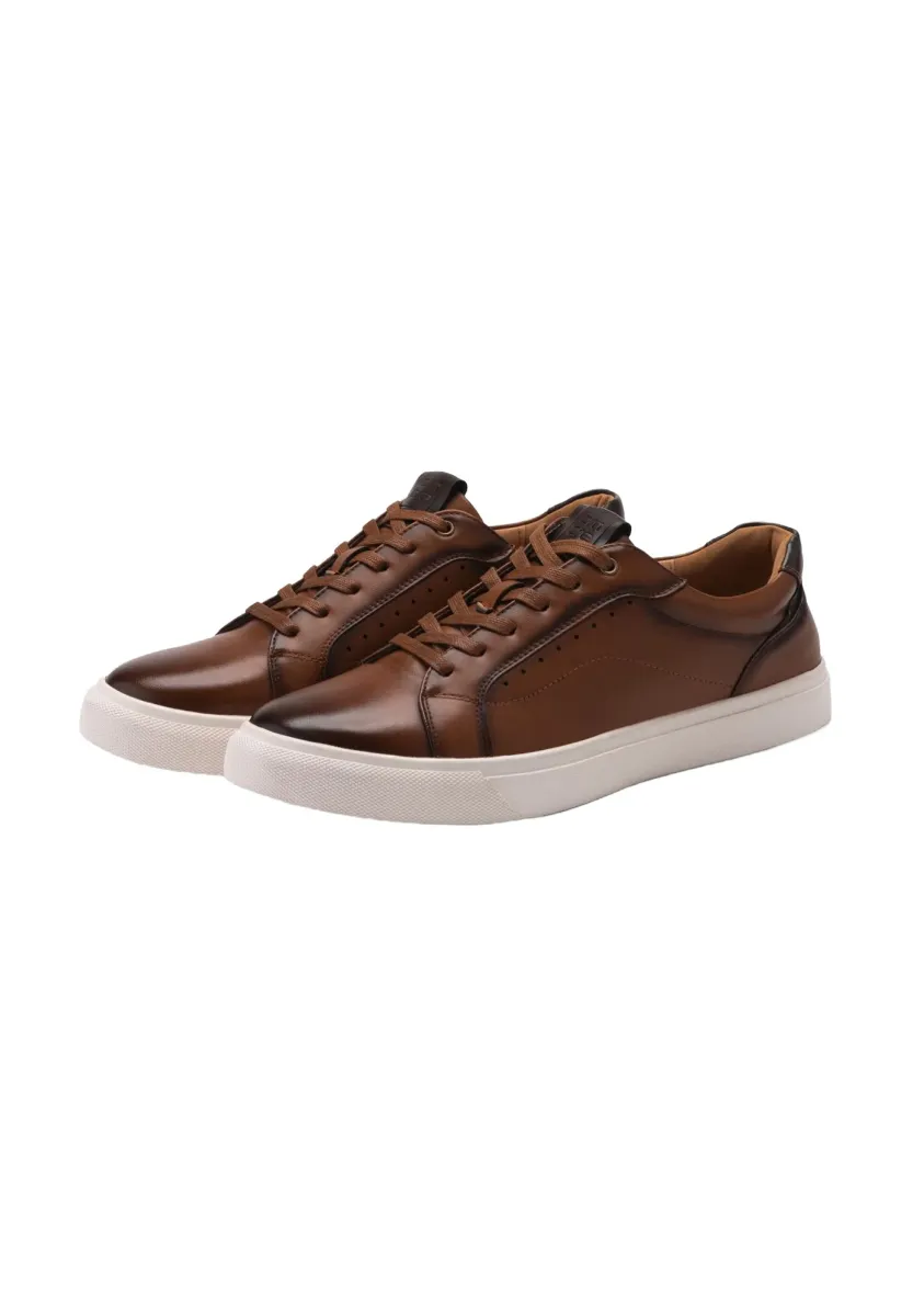 SMART CASUAL SNEAKERS-FOCS - Sneaker low - brown