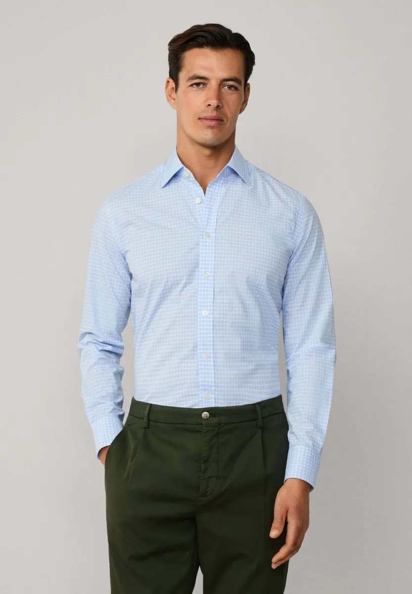 SMART CHECK - Hemd - sky blue