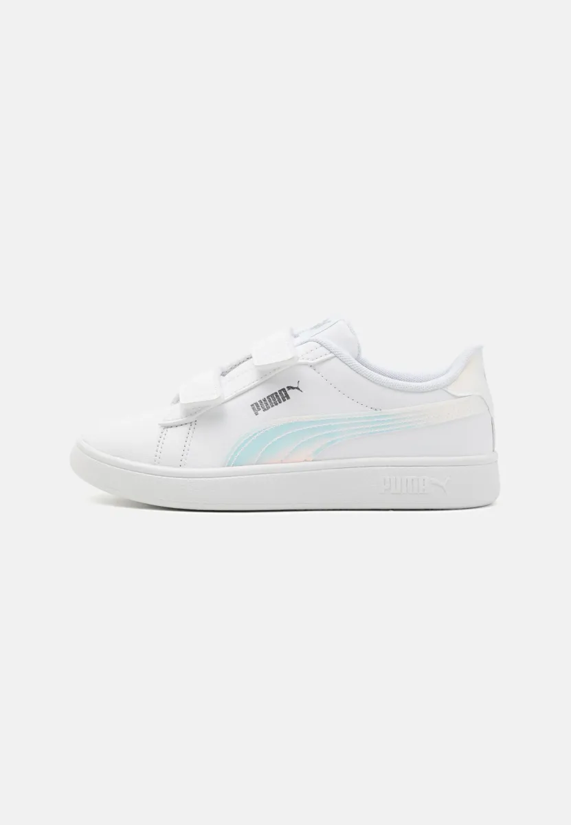 SMASH 3.0 HOLO 2.0 UNISEX - Sneaker low - white/mauve mist/silver