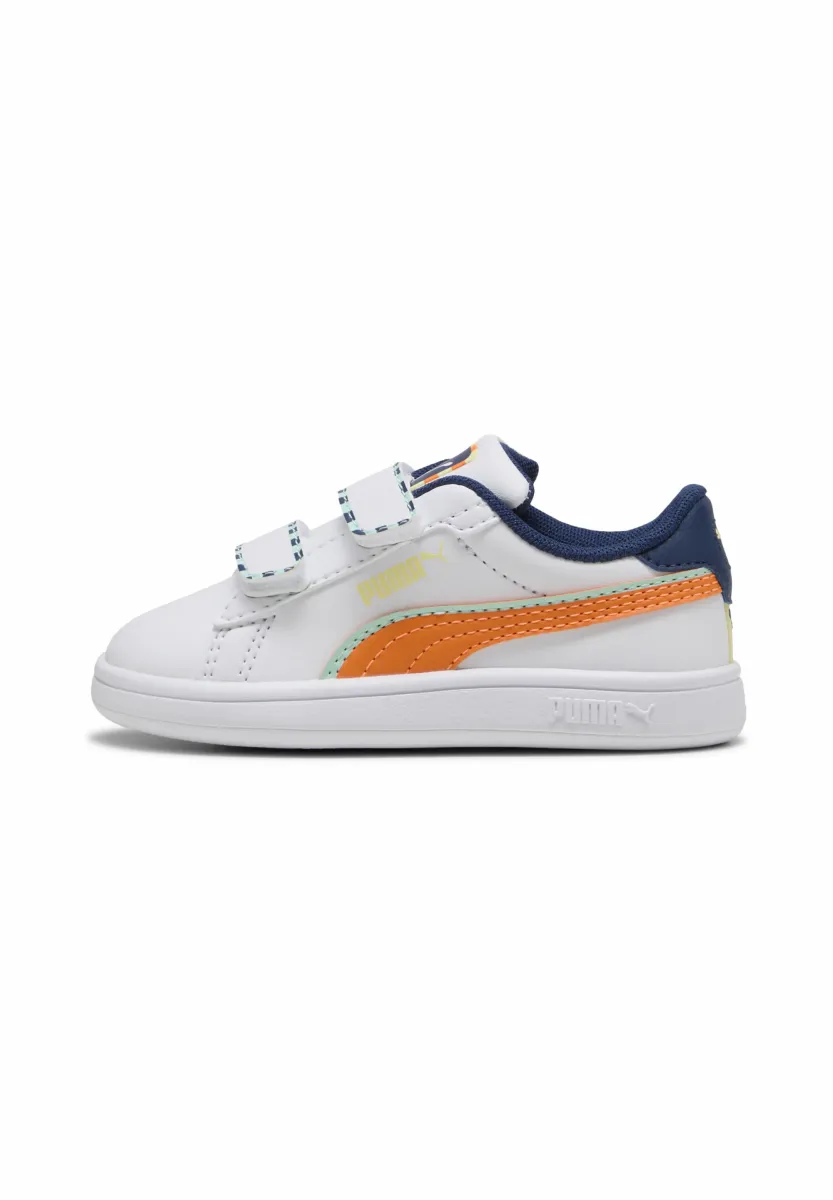 SMASH PLAYDATE - Sneaker low - white/orange