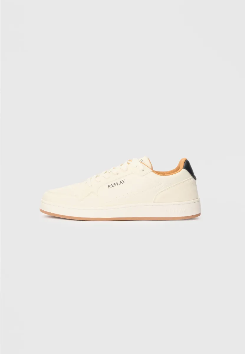 SMASH - Sneaker low - off white/brown
