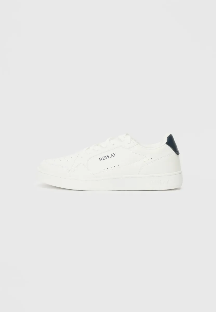 SMASH - Sneaker low - white/navy