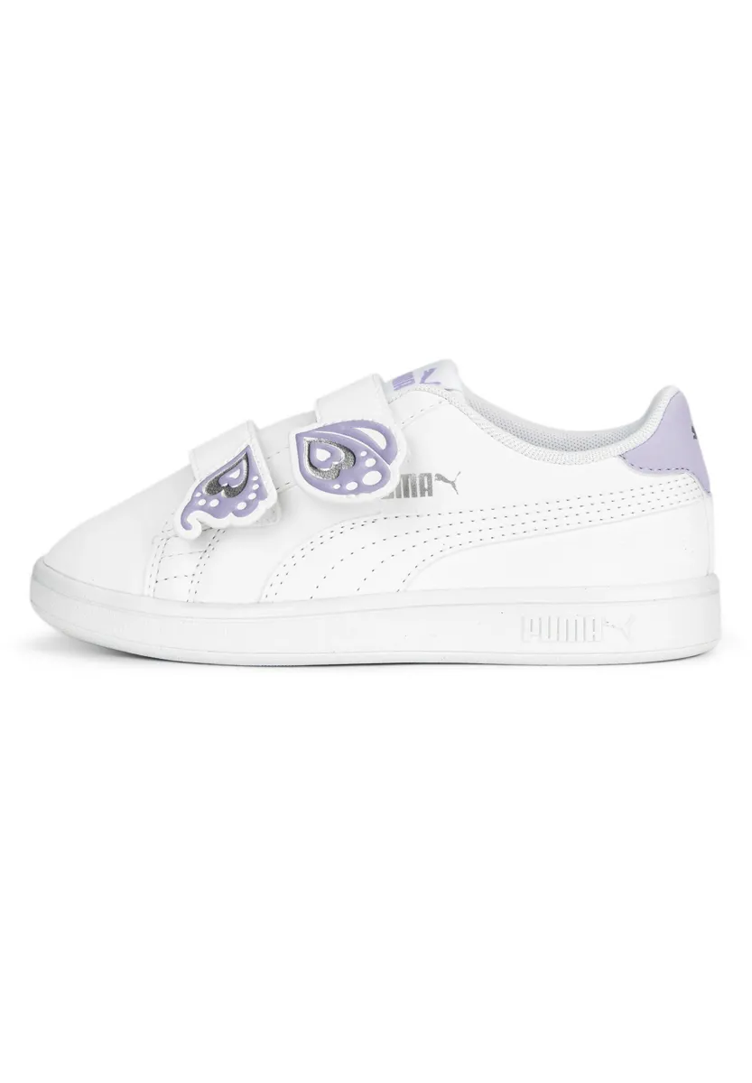 SMASH V2 AC - Sneaker low - white vivid violet silver