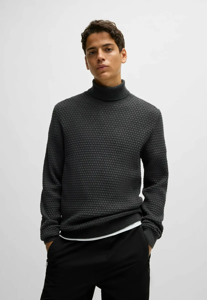 SMATTOR - Strickpullover - dark grey three
