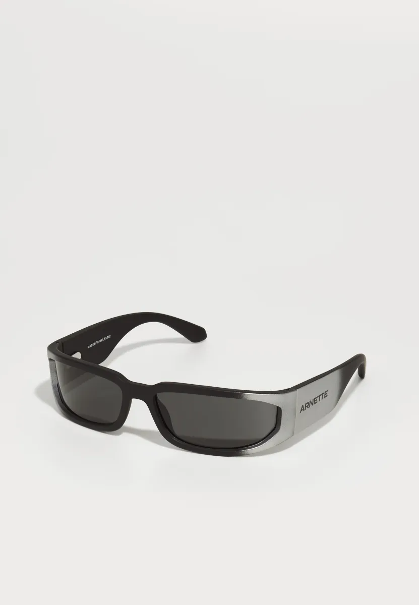 SMAZE UNISEX - Sonnenbrille - matte black/silver-coloured