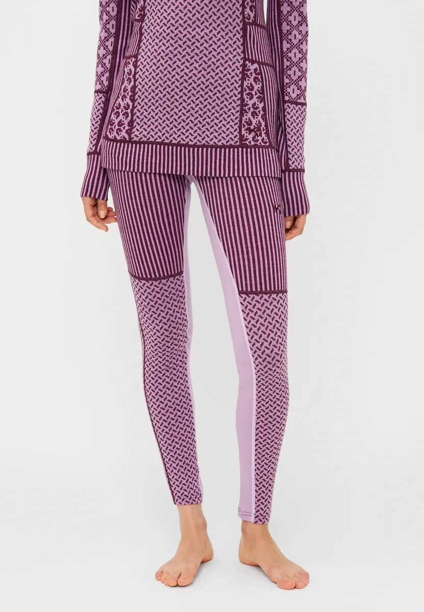 SMEKKER HIGH WAIST PANTS - Unterhose lang - purple