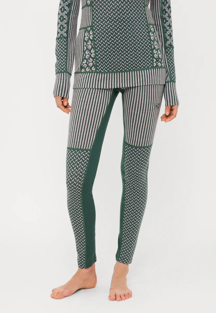 SMEKKER HIGH WAIST PANTS - Unterhose lang - thyme