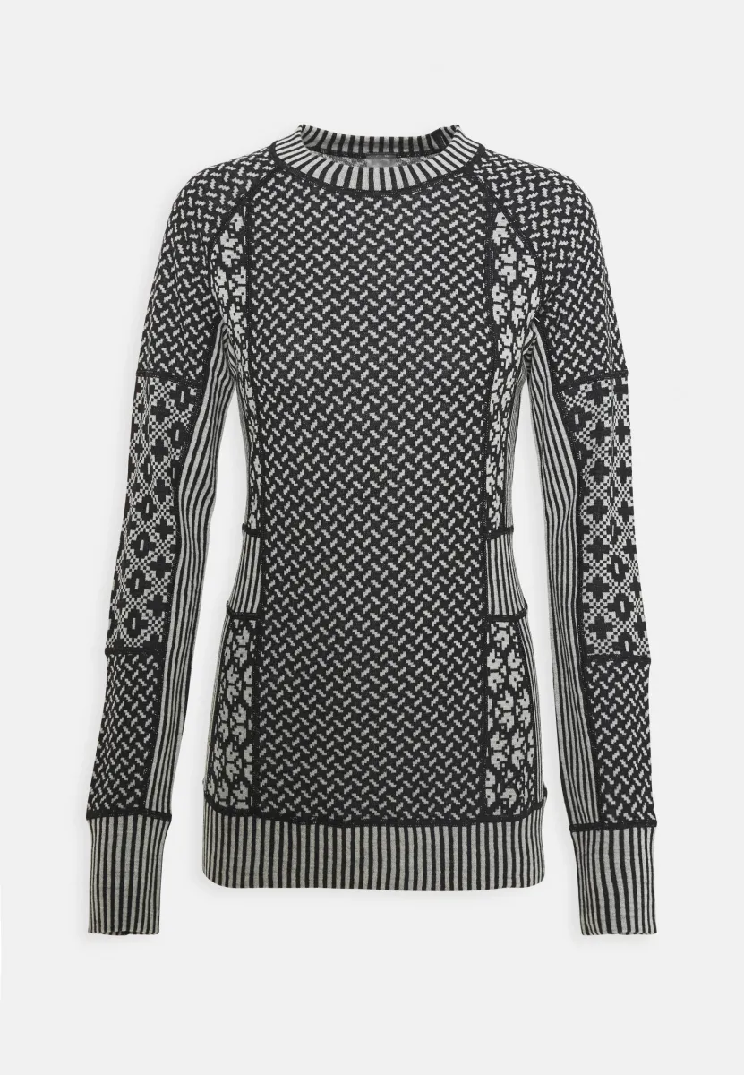 SMEKKER LS - Strickpullover - black