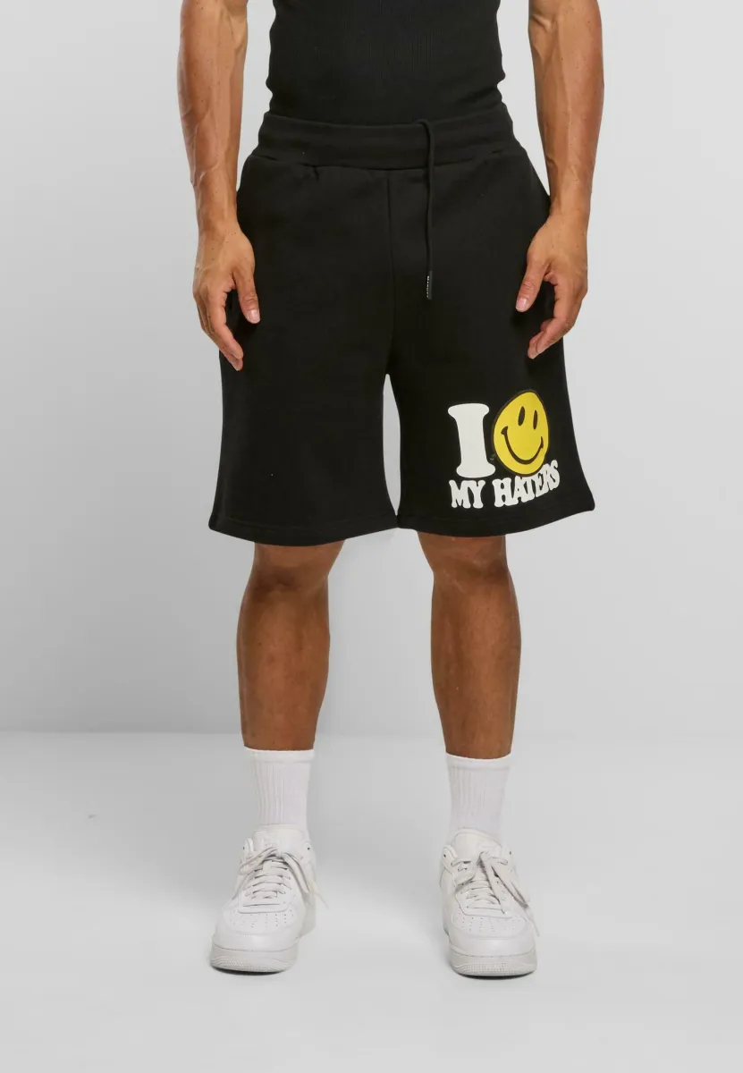 SMILEY HATERS - Jogginghose - black