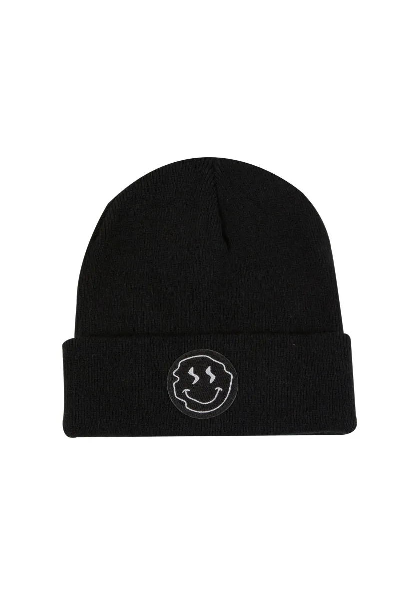 SMILEY - Mütze - black