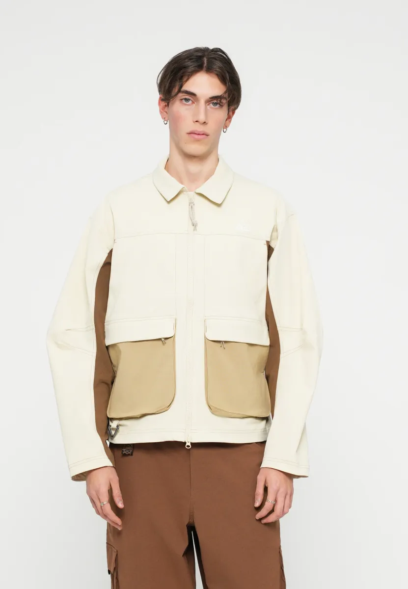 SMITH SUMMIT - Übergangsjacke - khaki/parachute beige/mosswood brown/white