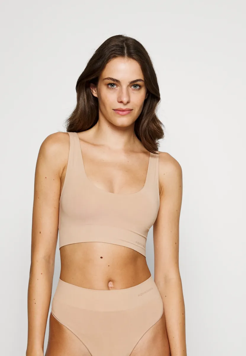 SMOOTH BRALETTE - Bustier - hazelnut