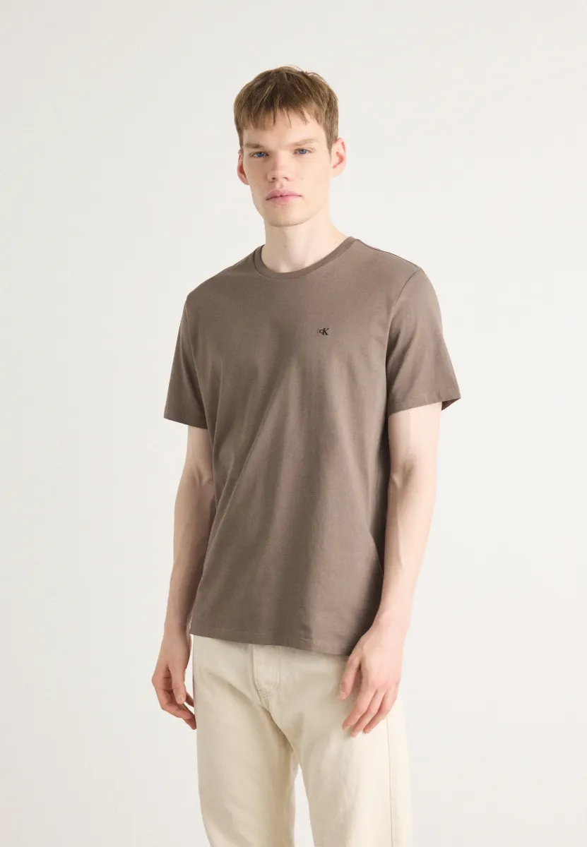 SMOOTH SOLID TEE - T-Shirt basic - morel