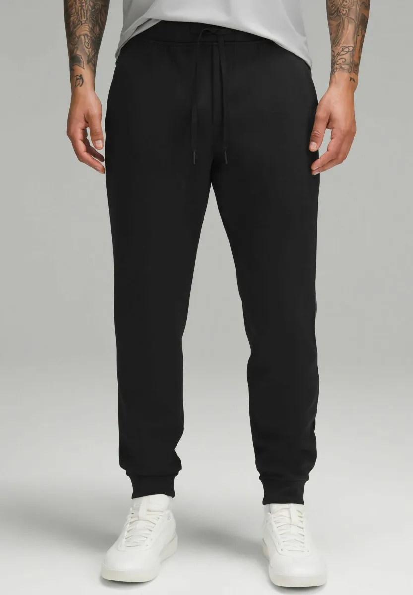 SMOOTH SPACER JOGGER REGULAR - Jogginghose - black