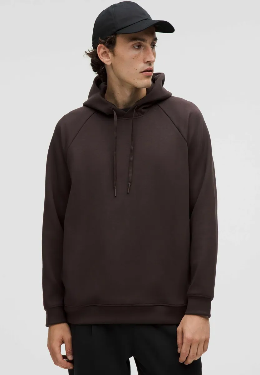 SMOOTH SPACER PULLOVER - Kapuzenpullover - sequoia