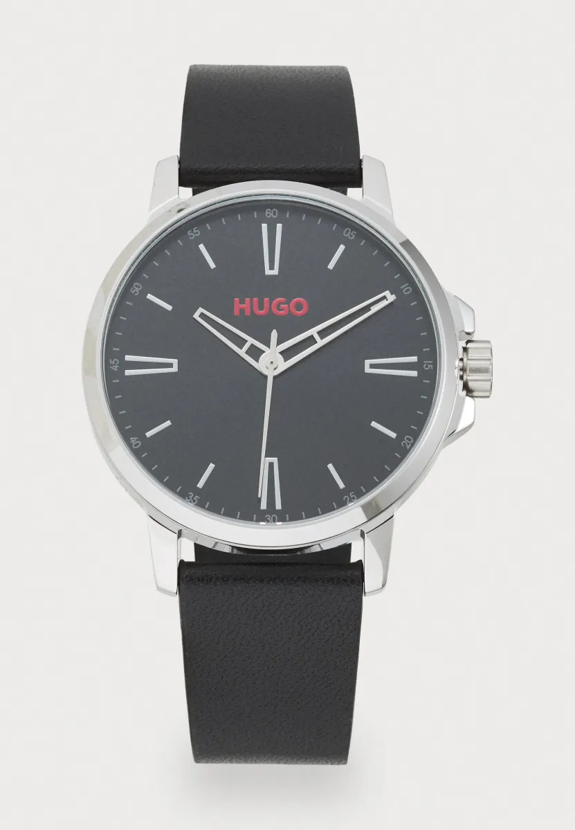 SMOOTH - Uhr - silver-coloured/black