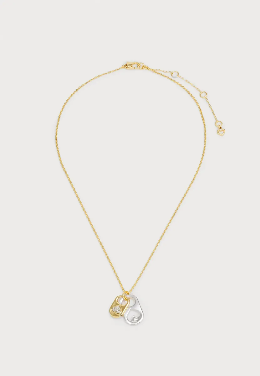 SNACK TIME - Halskette - silver-coloured/gold-coloured