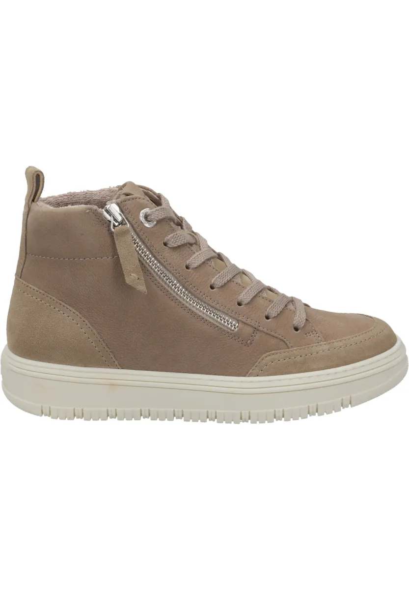 Sneaker high - beige