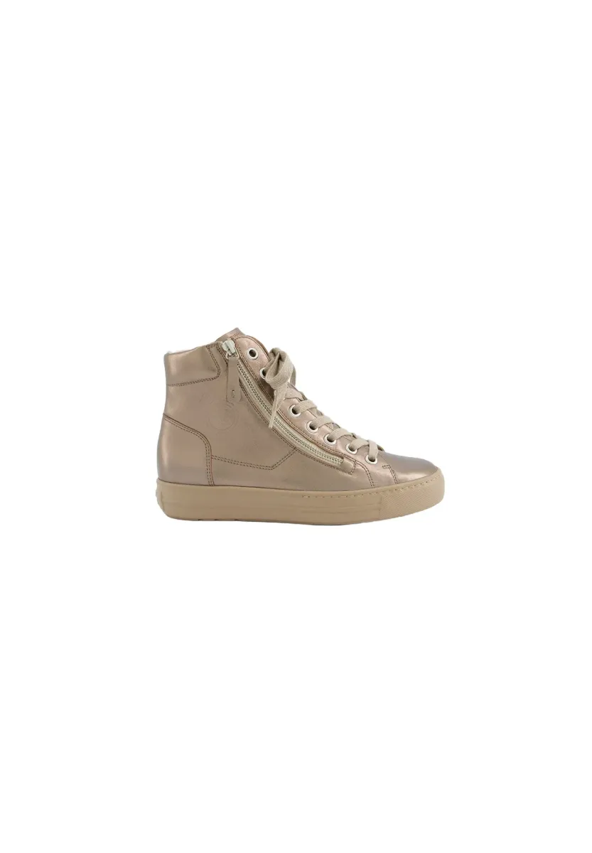 Sneaker high - beige