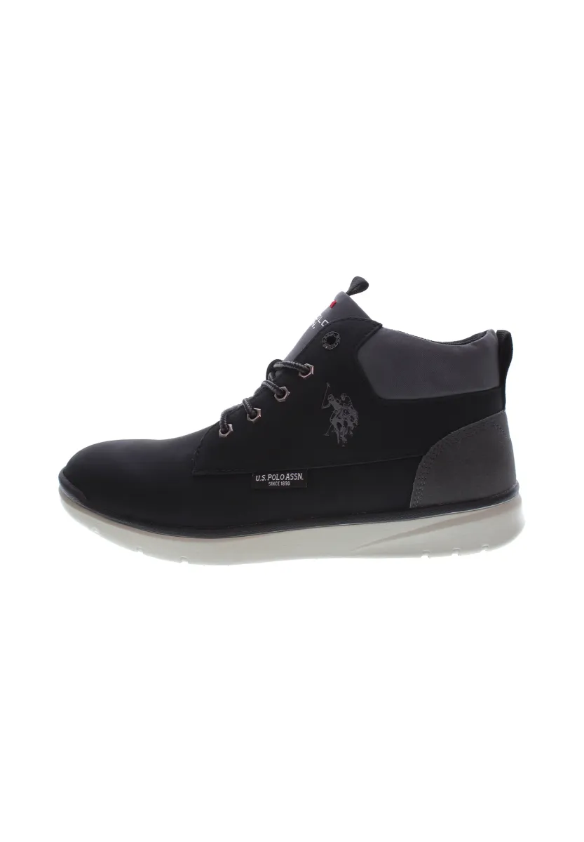 Sneaker high - black-dark gray