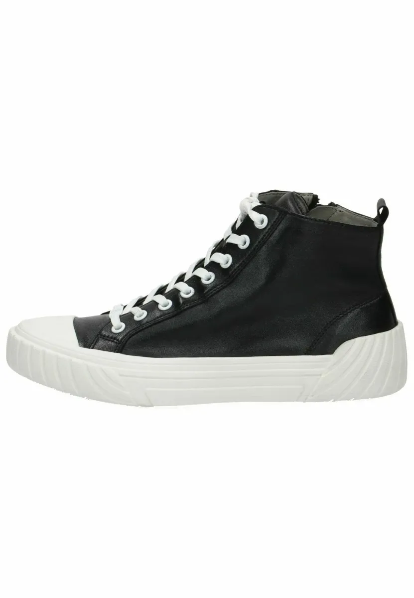 Sneaker high - black softnap