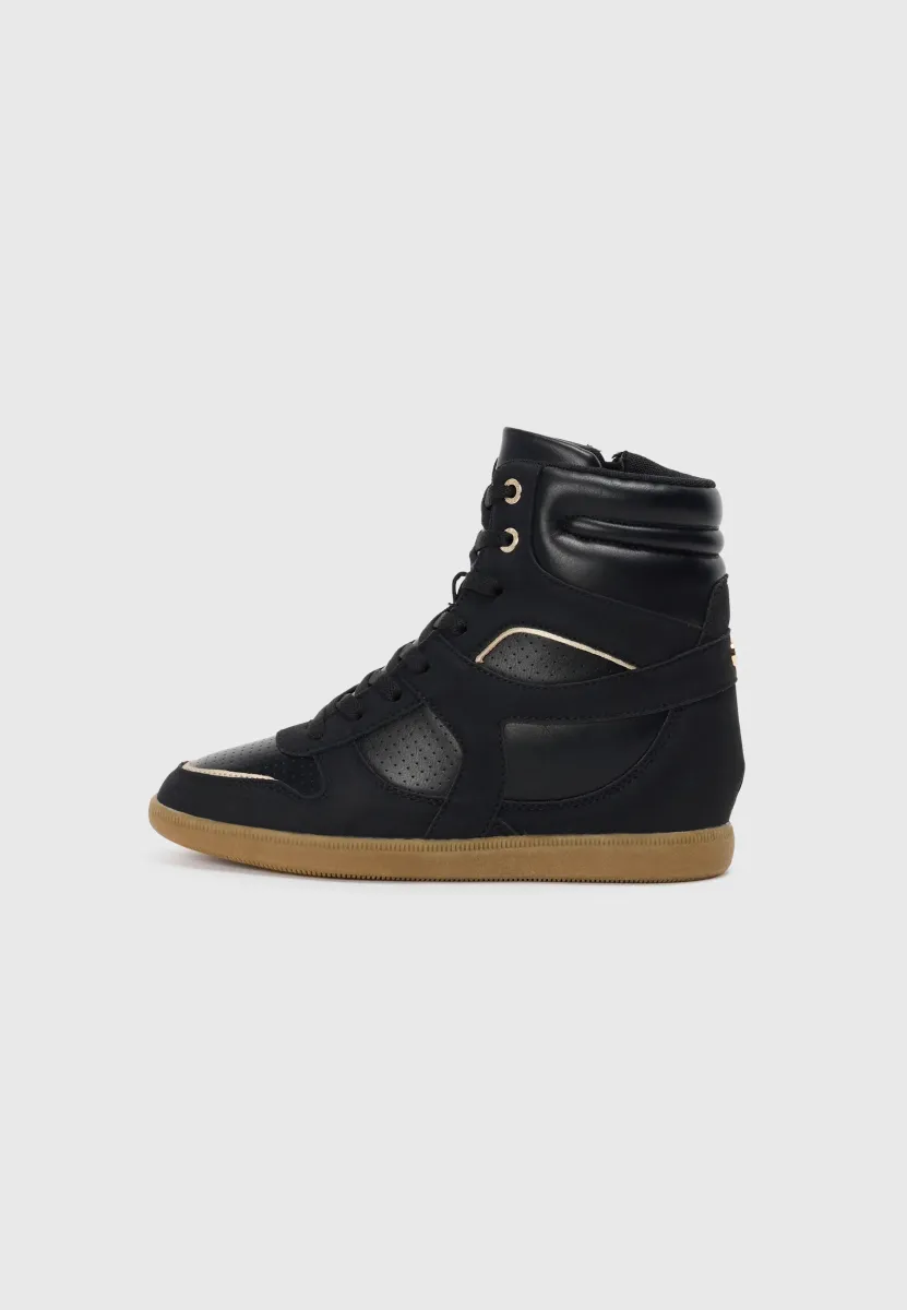 Sneaker high - black