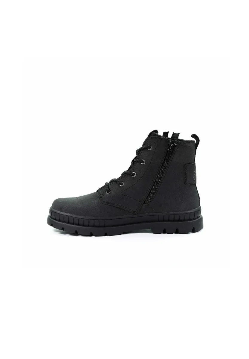 Sneaker high - black