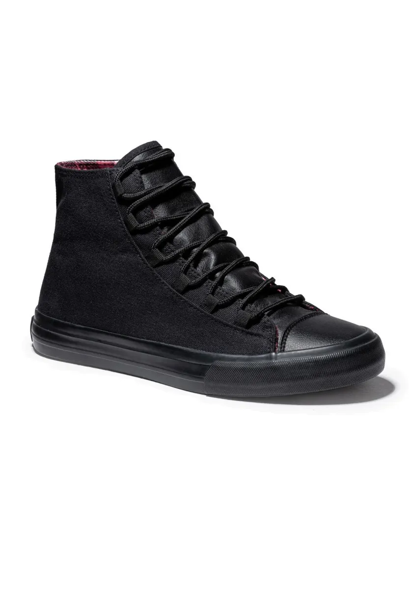 Sneaker high - black