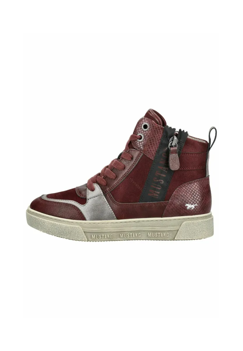 Sneaker high - bordo