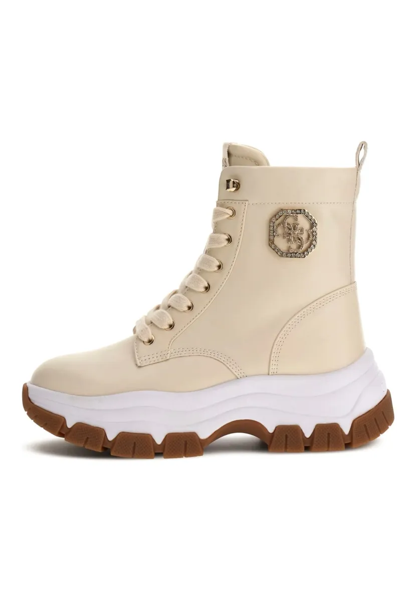 Sneaker high - creme