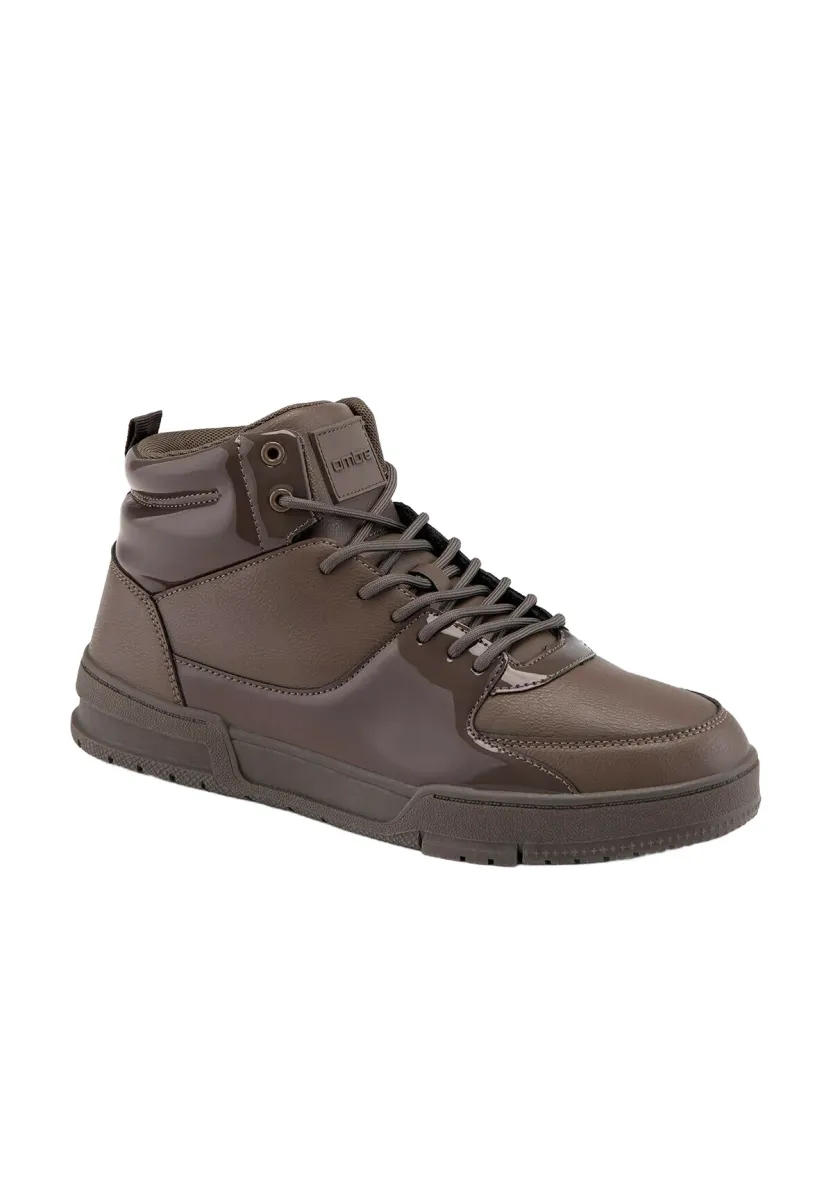 Sneaker high - dark brown