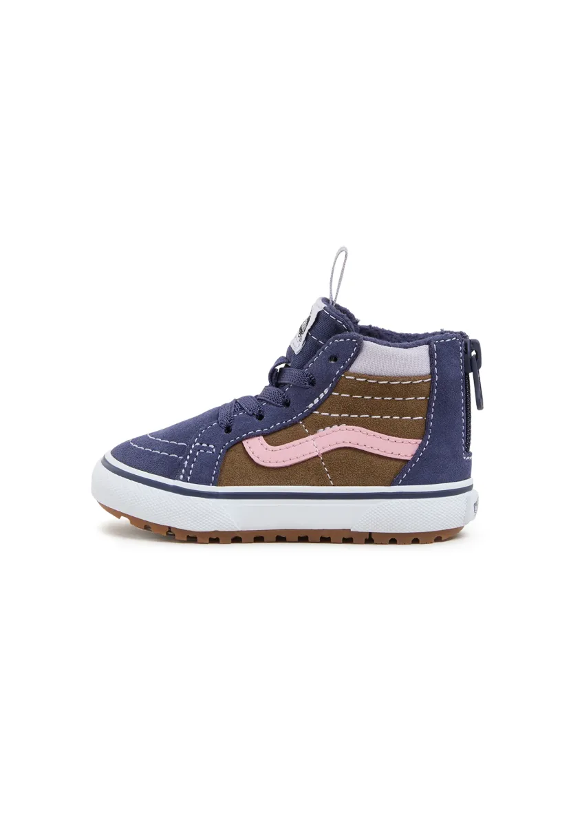 Sneaker high - dark purple