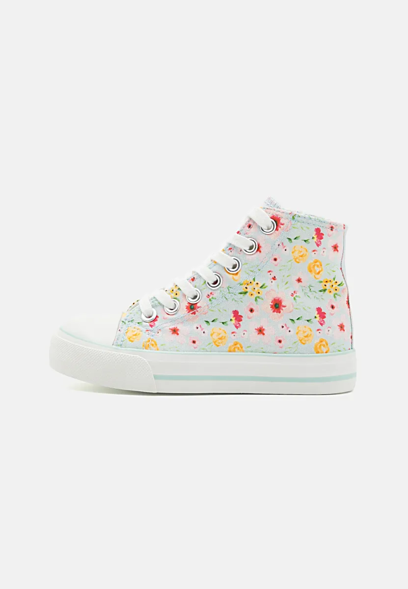 Sneaker high - light blue